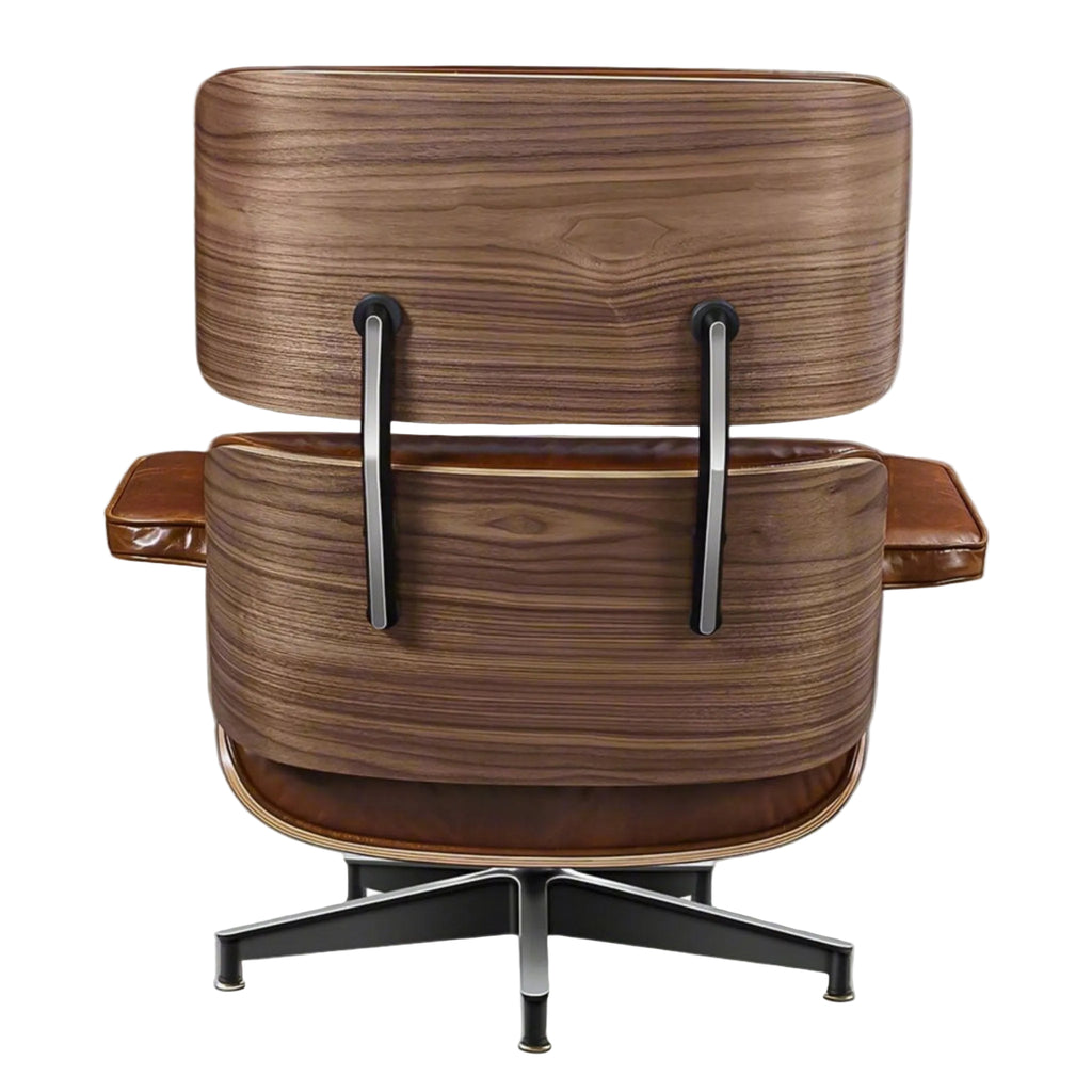 Wooden chair with a white background